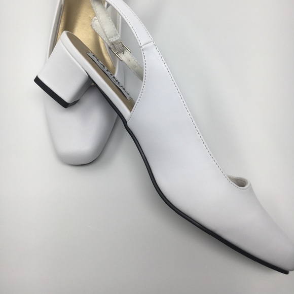 Platinum Collection By Jade White 1.2 inches heel - Picture 8 of 16